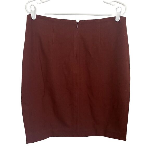 Cabi A-line Currant Boss Skirt Slash Pockets Slit Sz 10 - Picture 3 of 8